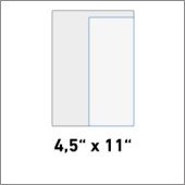 4.5" x 11" Postcards