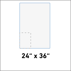 24" x 36" Plastic Signs