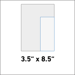 3.5" x 8.5" Postcards