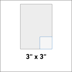 3" x 3" Postcards