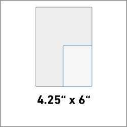 4.25" x 6" Postcards