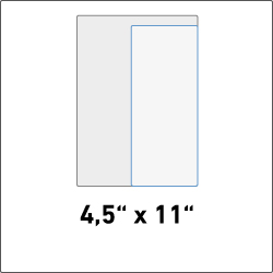 4.5" x 11" Postcards