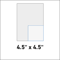 4.5" x 4.5" Postcards