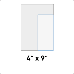 4" x 9" Postcards