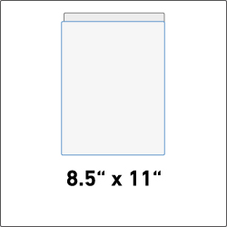 8.5" x 11" Postcards