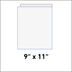 9" x 11" Postcards