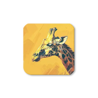 Special Shapes Rounded Square2" x 2" 18 pt. Premium Kraft Full Color Both Sides 25