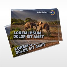 Custom standard stickers for a variety of promotional and branding uses