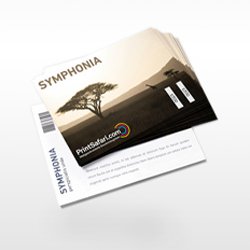 Custom event tickets with unique designs for ticketed events