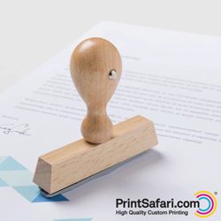 Wooden stamps