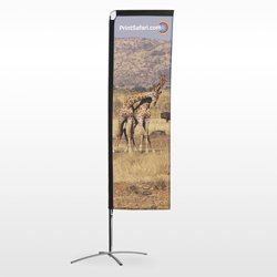 Custom square flags for vibrant outdoor displays and marketing