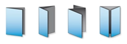 A visualisation of four different folds.