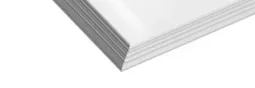 A stack of white paper.