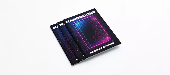 Sample Image of a Perfect Binding Handbook
