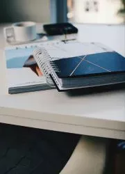 Modern wire-o bound journal design