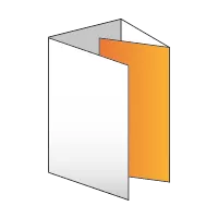 4-Panel Roll Fold Brochure