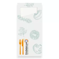 Cutlery pouches with napkin for stylish table service