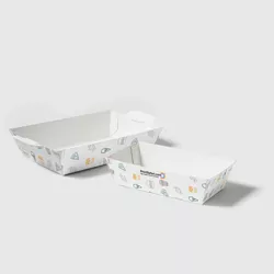 Printed snack tray for festivals, events or food trucks