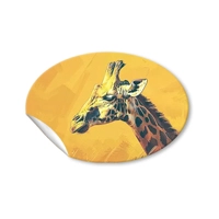 Oval Stickers